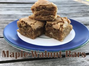 Maple-Walnut Bars